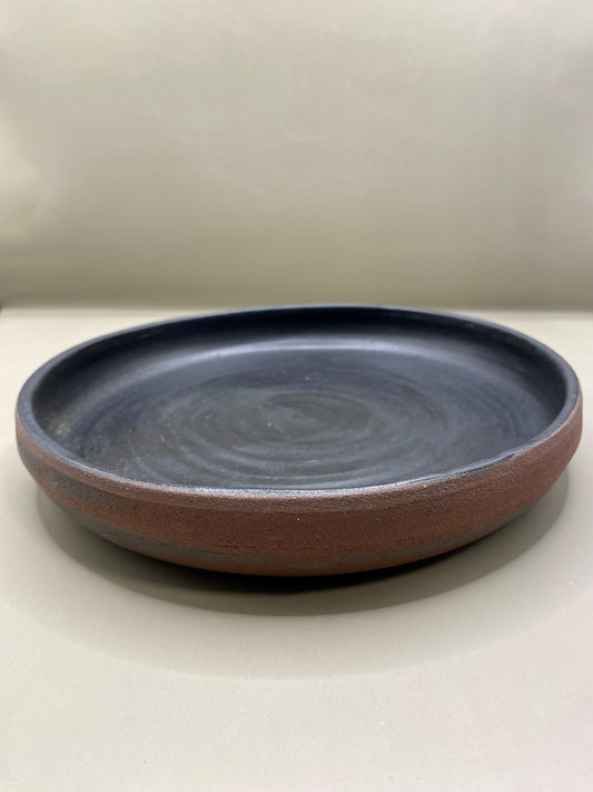 צלחת עמוקה מחימר מעורב